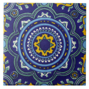 Azulejo - Reprodução de um azulejo mexicano