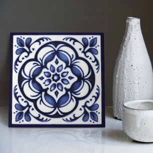 Azulejo Reprodutivo Azul Delft Holandês Parede Coz