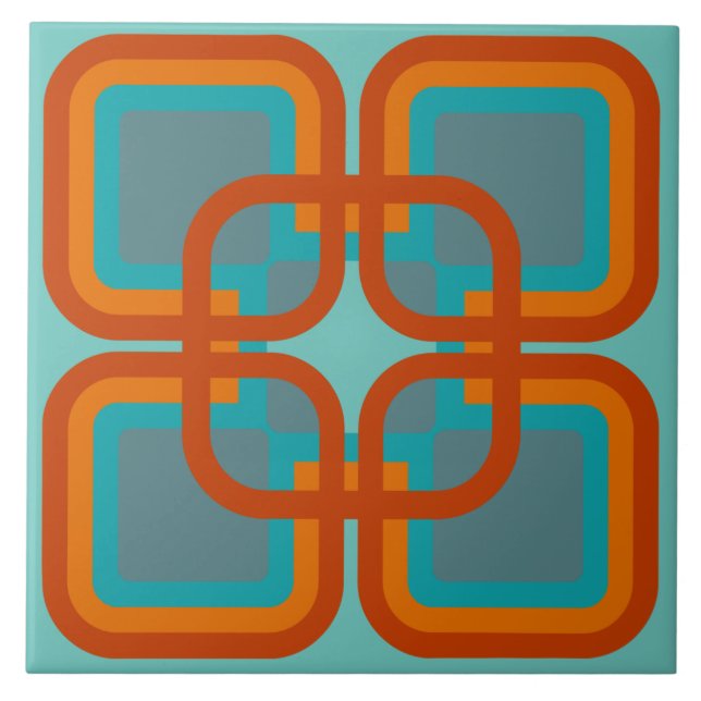 azulejo retrô dos anos 60 e 70 (Frente)