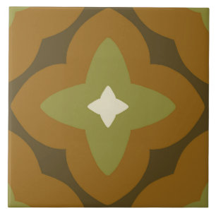 azulejo retrô dos anos 60 e 70