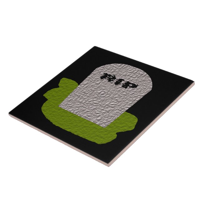 AZULEJO RIP Tombstone (Lateral)