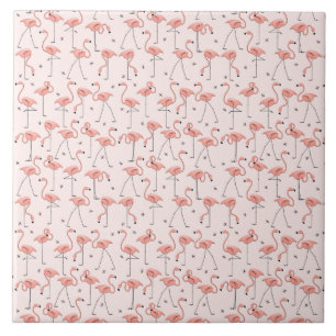 Azulejo Rosa Flamingos