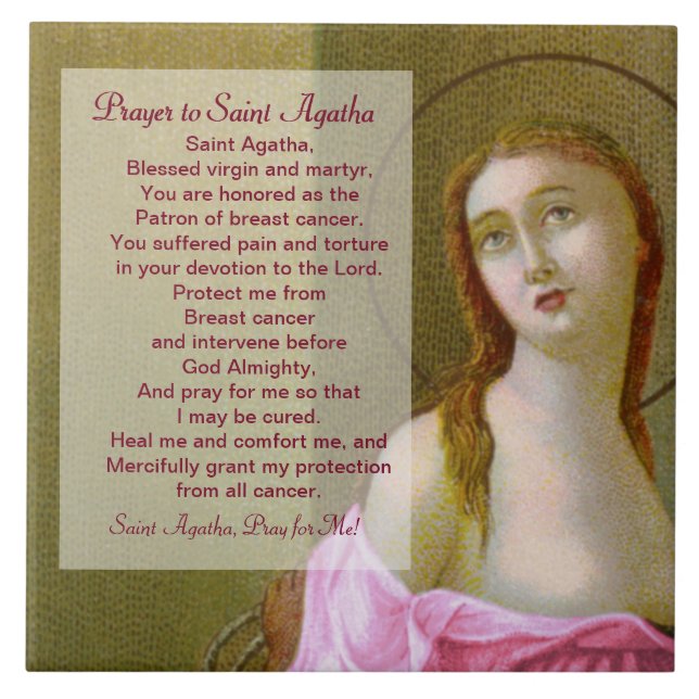 Azulejo Rosa St. Agatha (M 003) 2 (Frente)