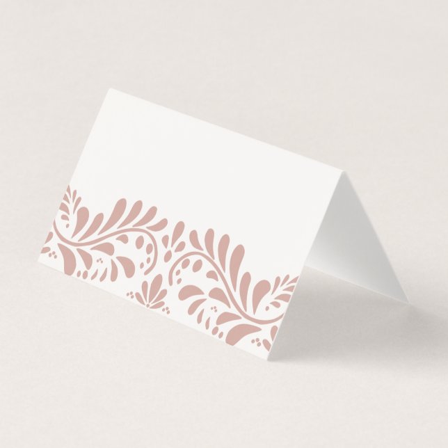 Azulejo Rosa Talavera Fiesta Place Mesa Decore (Frente)