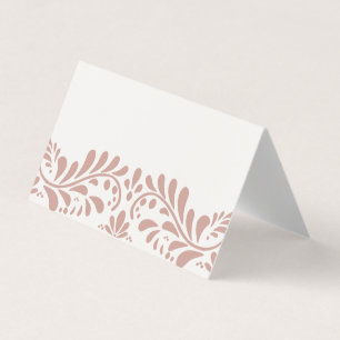 Azulejo Rosa Talavera Fiesta Place Mesa Decore