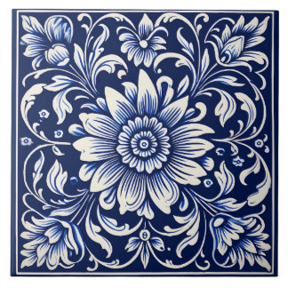 Azulejo Russo do Estilo Mediterrânico Português