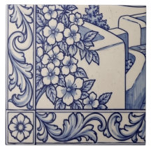 Azulejo Santorini Mural Telha 5 de 6 Inferior Esqu