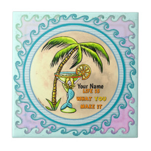 Azulejo Sereia de Boa Vida