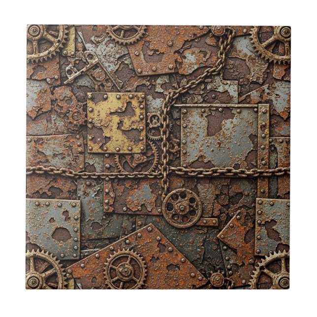 Azulejo Steampunk (Frente)