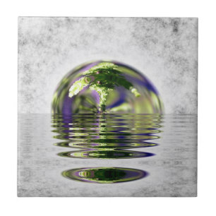 Azulejo Surreal de Bonsai