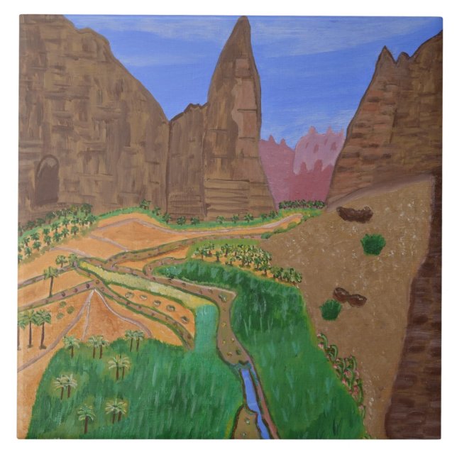 Azulejo Tabuk, Arábia Saudita (Frente)