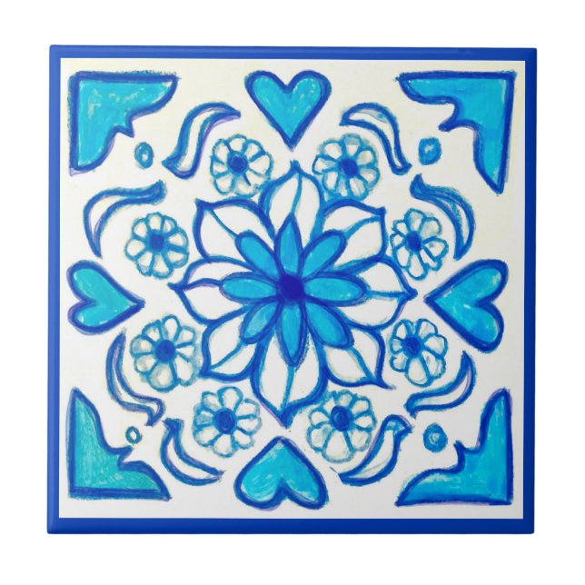 Azulejo Talavera (Frente)