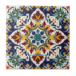Azulejo Talavera - favores azuis do casamento medi