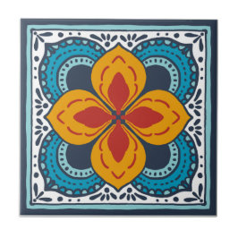 Azulejo Talavera inspirado