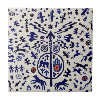 Azulejo Talismã Ritual Xamânico