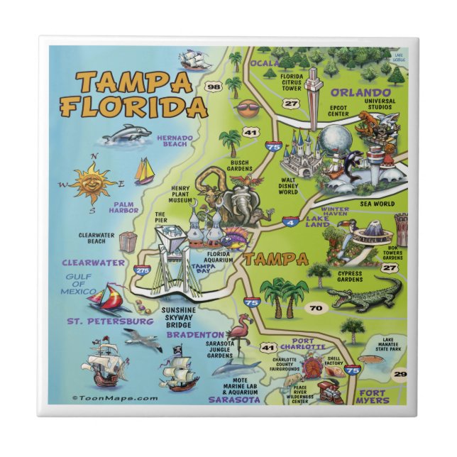 Azulejo Tampa FL (Frente)