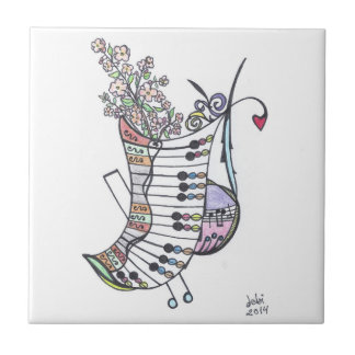 azulejo: teclado das bananeiras