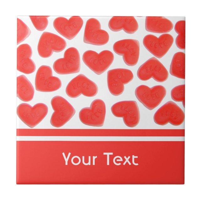 Azulejo 'text' do Sweet Hearts (Frente)
