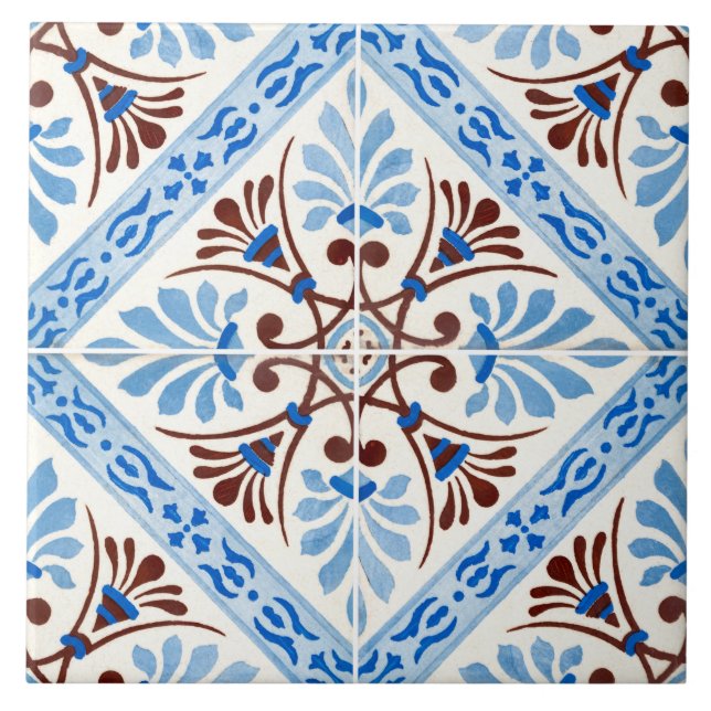 Azulejo tradicional português  (Frente)