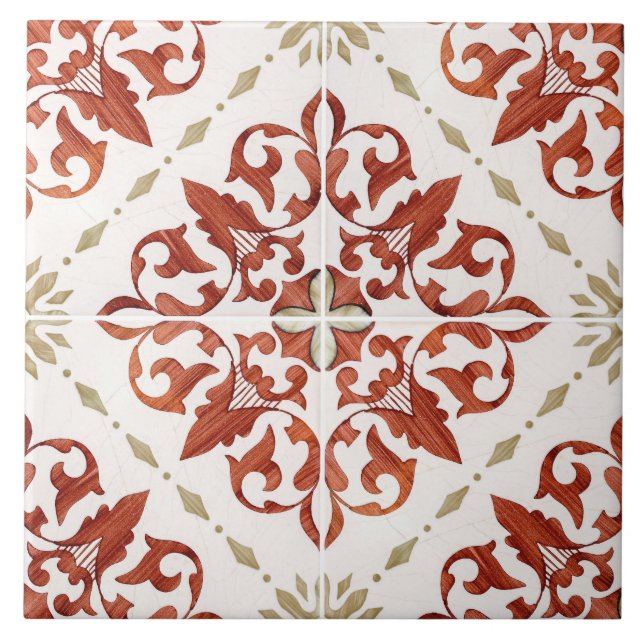 Azulejo tradicional português  (Frente)