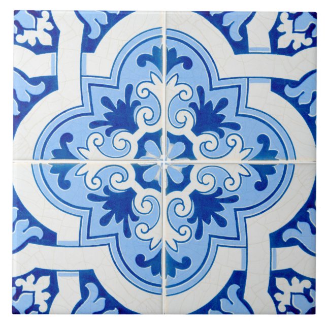 Azulejo tradicional português  (Frente)