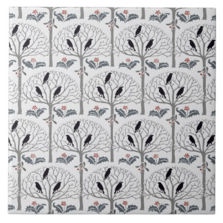 Azulejo Trivet da arte do Natal do teste padrão do