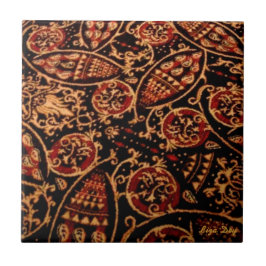 azulejo/Trivet 'Majestade'