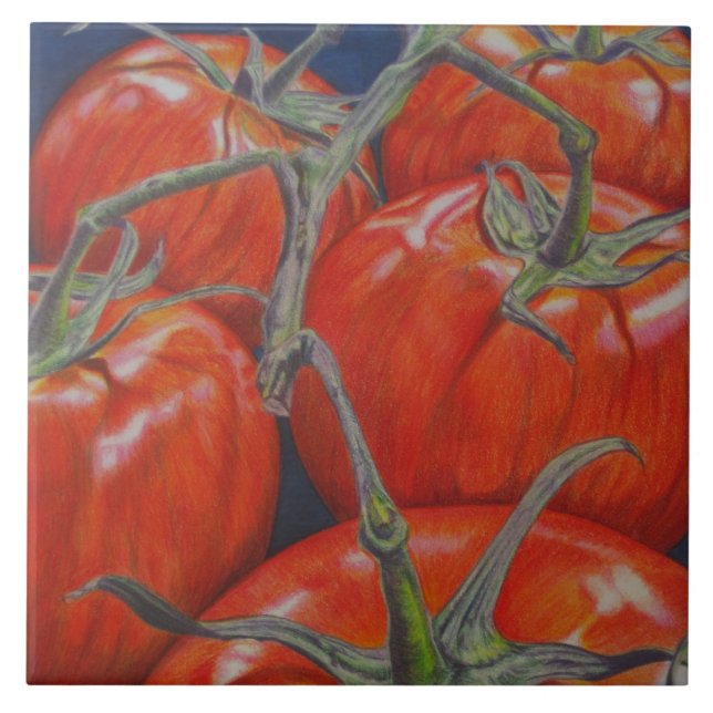 "Azulejo Trivet na videira" (Frente)