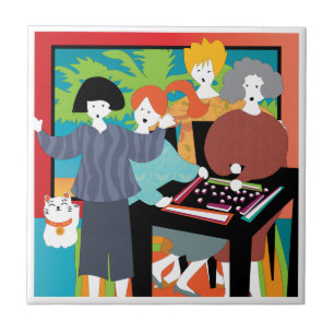 Azulejo Vencedor Mah Jongg