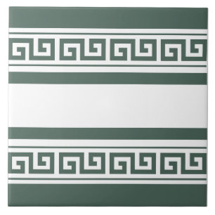 Azulejo Verde grego Chave Cerâmica
