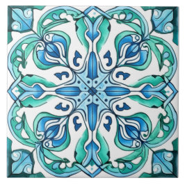 Azulejo Verde Rústico