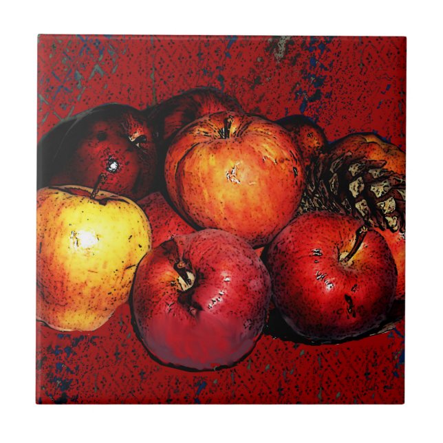 Azulejo-Vermelho-Boca-Maçã (Frente)