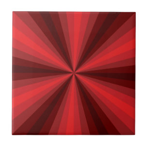 Azulejo vermelho de ilusão óptica