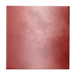 Azulejo vermelho marmoreado