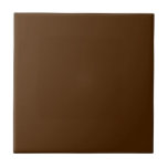 Azulejo Vermelho Simples Personalizável<br><div class="desc">Este azulejo foi projetado para coordenar com a Coleção de Clássicos Gingezel Brown e oferece uma atraente sombra vermelha e marrom. Ele é totalmente personalizável e torna um fundo quente e atraente para o seu texto e imagens. A coleção Gingezel Brown Classics é inspirada por couro polido e madeira antiga....</div>
