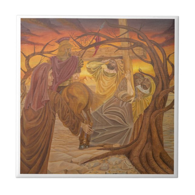 Azulejo - Via Crucis (Frente)