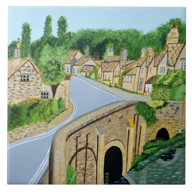 Azulejo Village Inglês Cotswolds (Frente)