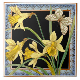 Azulejo Vitoriano Daffodil da Maw & Co Transferwar