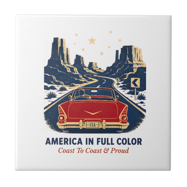 Azulejos América em Cores (Frente)
