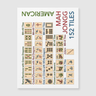 Azulejos Americanos de Mah Jongg