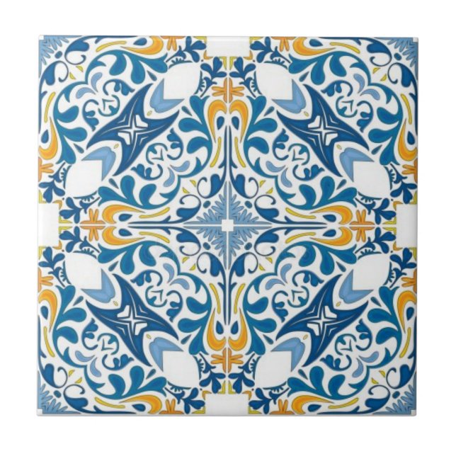 Azulejos - Azul Português (Frente)