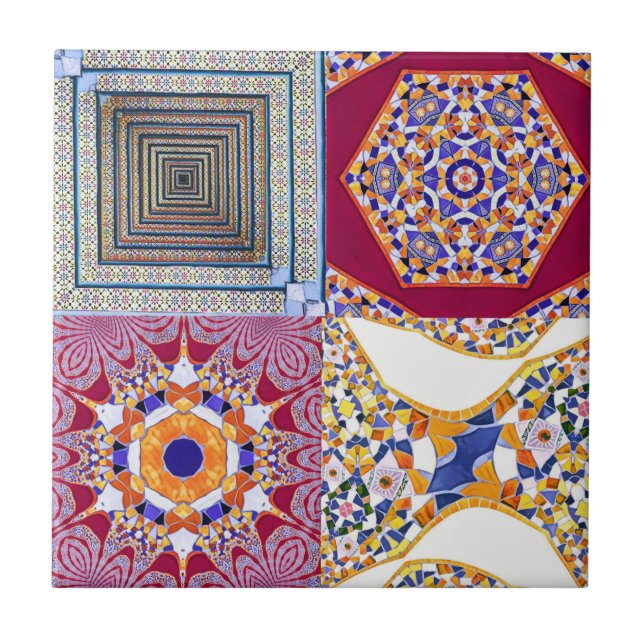 Azulejos Azulejos geométricos com torção CG (Frente)