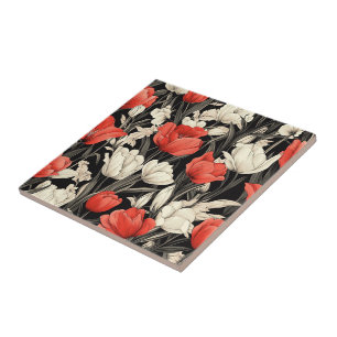 Azulejos Cerâmicos De Boho Marroquino Tulip