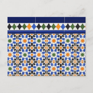 Azulejos cerâmicos do cartão postal Granada