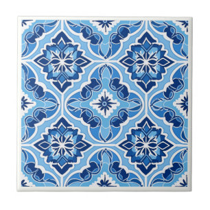 Azulejos cerâmicos do tipo Zellij marroquino