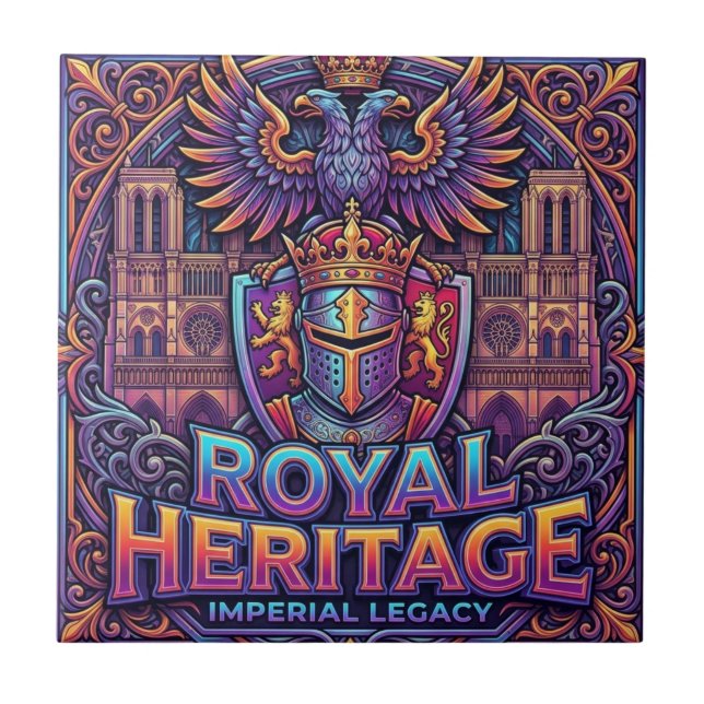Azulejos Cerâmicos Legado Imperial Herança Real (Frente)