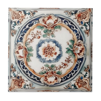 azulejos cerâmicos vintage art nouveau