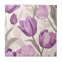 Azulejos Clássicos De Cerâmica De Tulip Para Desta
