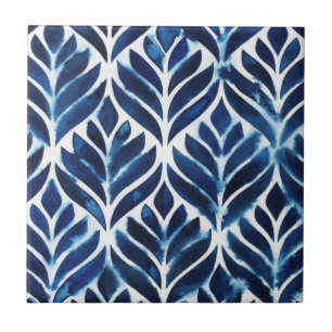 Azulejos Cobalt Watercolor IV