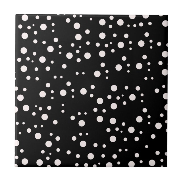 Azulejos Contemporâneos Pretos Cerâmicos Com Decor (Frente)